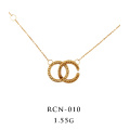Interlocking Necklace 18K Yellow Gold